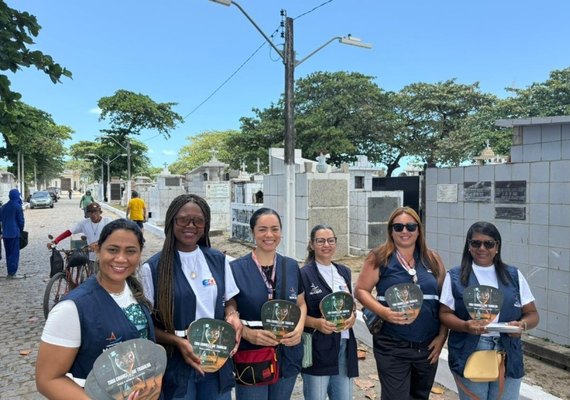 Semdes realiza ação de combate ao trabalho infantil no Dia de Finados