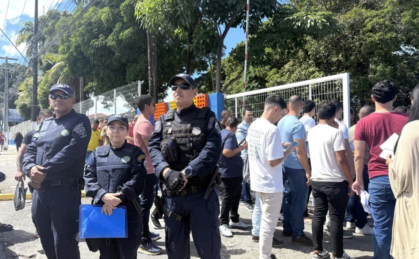 Após 26 anos, concurso da Guarda Municipal reúne quase 15 mil candidatos em Maceió