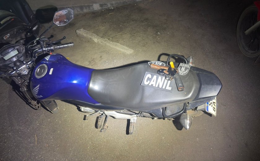 PM recupera motos roubadas e apreende arma de fogo em Arapiraca e Piranhas