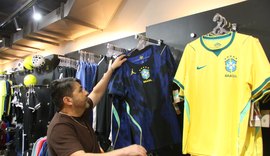 Vendas de camisas da seleção disparam