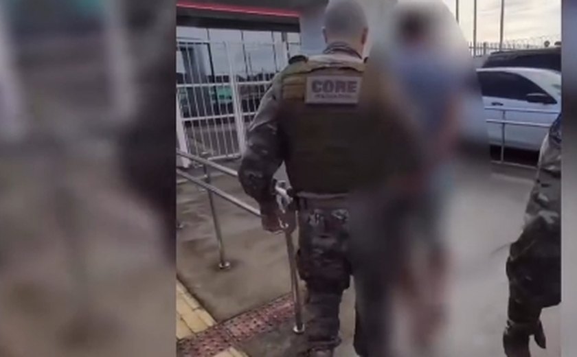 Polícia Civil prende em São Brás suspeito de homicídio de jovem em carro