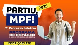 Estágio no MPF: abertas inscrições para seleção de estagiários de Direito na PR/AL