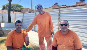 Trabalhadores transformam espaço abandonado em área de convivência pelo Brota na Grota