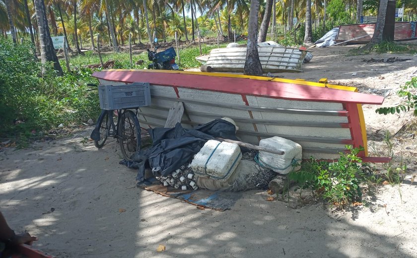 Colônia de Pescadores repudia derrubada dos ranchos de pesca em Tatuamunha, em Alagoas