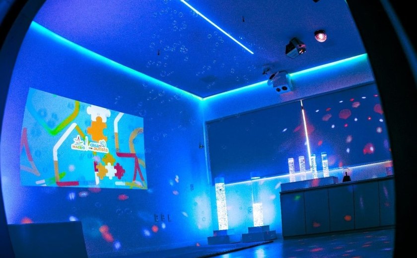 Sala sensorial inovadora eleva atendimento a crianças com autismo em Maceió