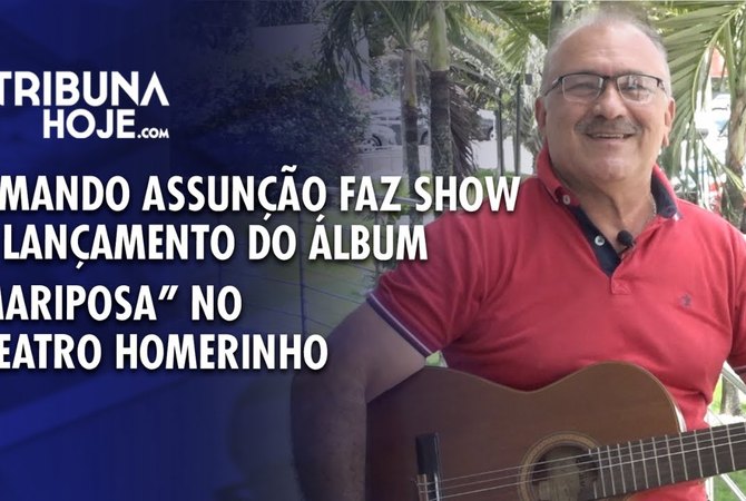 Armando Assunção no Theatro Homerinho com participação de Isadora Veiga