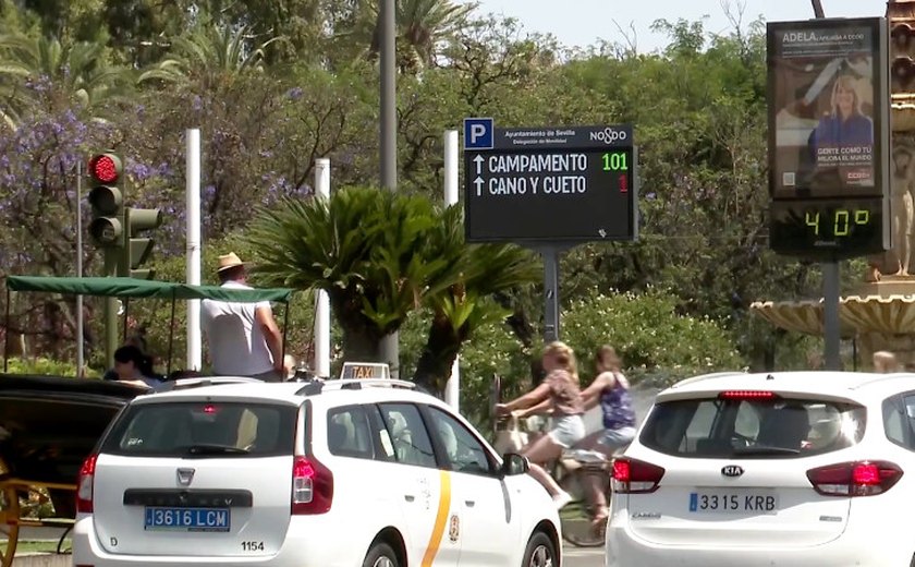 Espanha enfrenta temperaturas acima dos 40 graus
