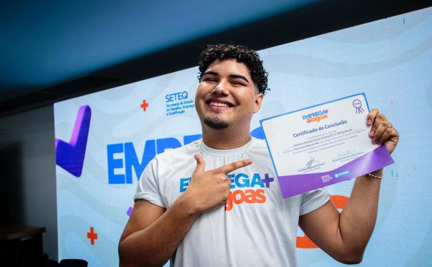 Emprega Mais Alagoas ultrapassa a marca de 13 mil trabalhadores capacitados