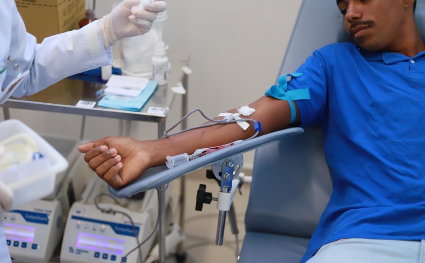 Hemoal coleta sangue no município de Rio Largo nesta quarta-feira