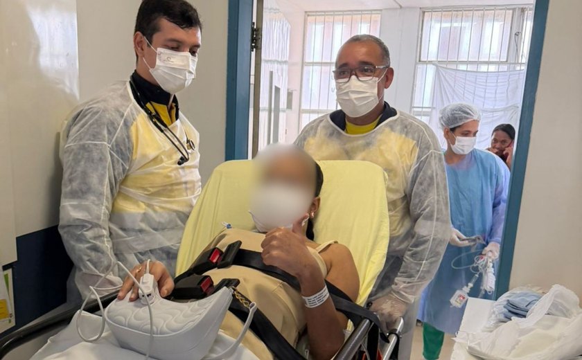 Defensoria garante transporte em UTI aérea para adolescente alagoana fazer transplante de medula óssea