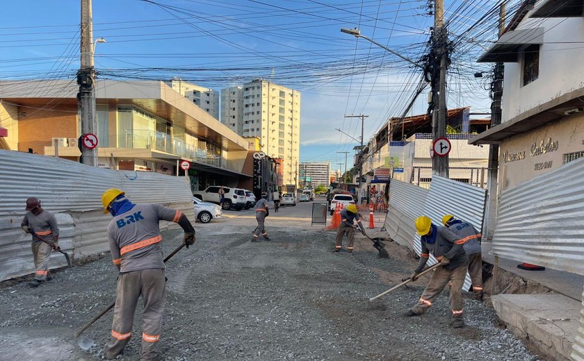 BRK finaliza reparo na Rua Soldado Eduardo dos Santos
