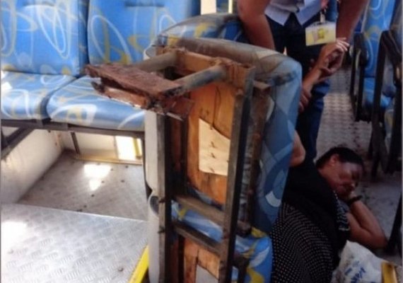Acidente com idosa: Prefeitura de Maceió retira ônibus de circulação