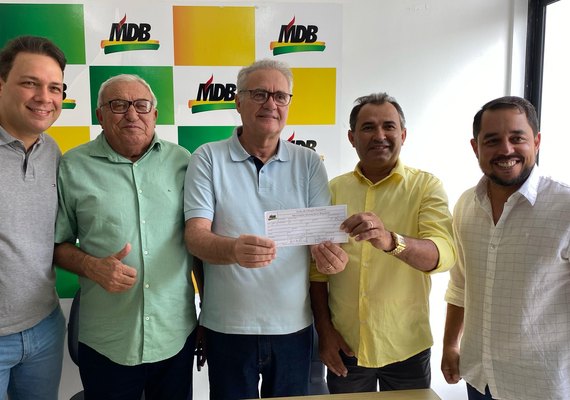 Vice-prefeito de Tanque d’Arca Didi Lopes filia-se ao MDB
