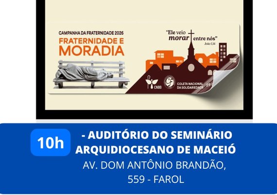 Arquidiocese de Maceió lança Campanha da Fraternidade 2026 com coletiva para imprensa