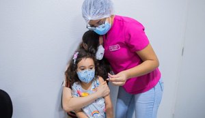 Arapiraca: mais de 3 mil crianças já receberam a vacina contra Covid-19