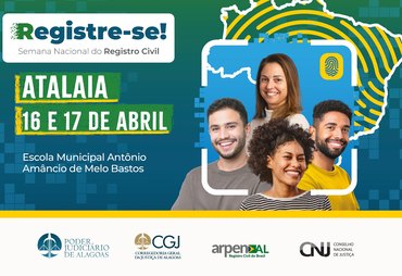 Campanha do CNJ garante acesso a documentos gratuitos em Atalaia