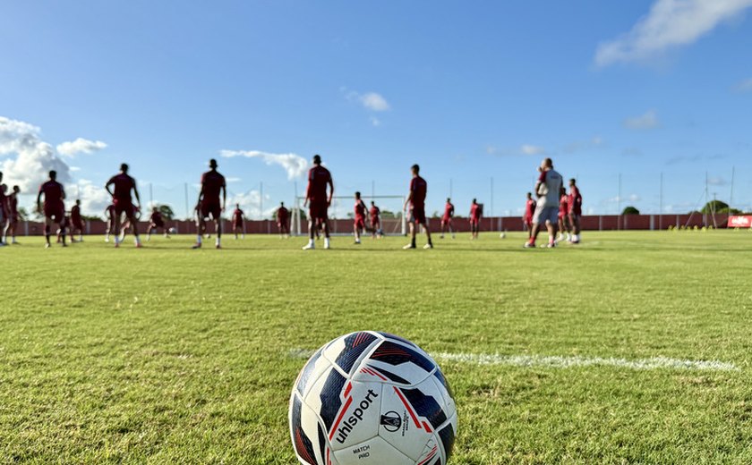 CRB finaliza preparação para 21ª rodada da Série B contra o Athletic