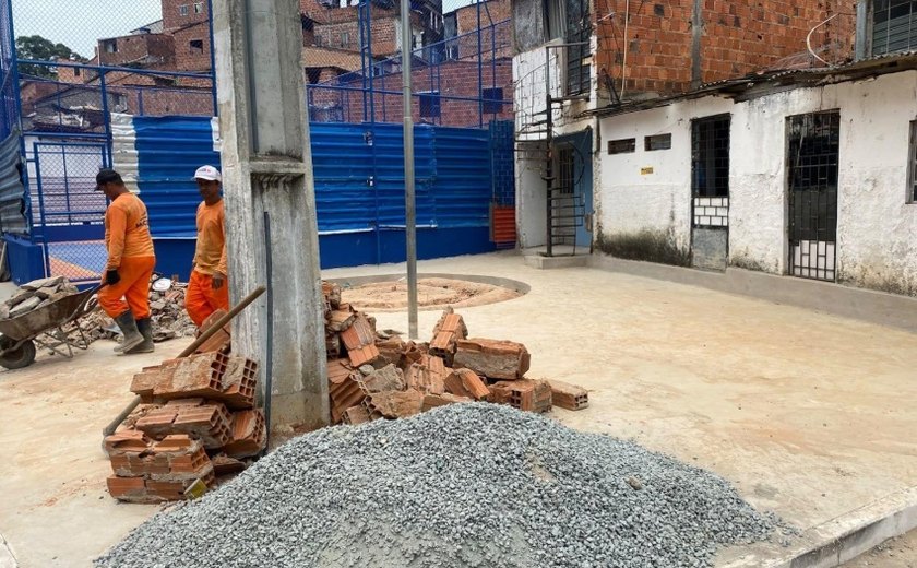 Terreno abandonado ganha novo espaço de esporte no Vale do Reginaldo