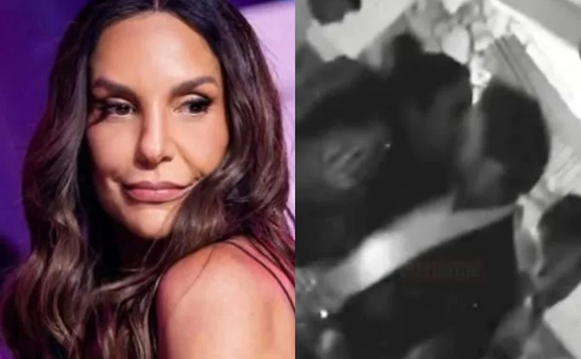 Ivete Sangalo é vista aos beijos com Tiago Maia pela primeira vez