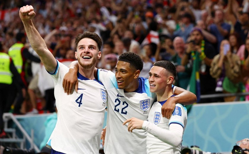 Inglaterra chega às oitavas após vitória sobre País de Gales