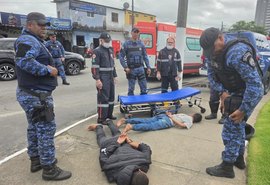 Guarda Municipal de Maceió impede assalto e prende dupla na Serraria