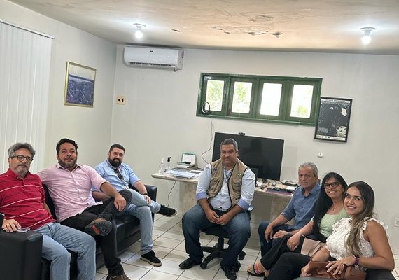 Superintendente do Ibama recebe Secretário de Estado do Transporte e Desenvolvimento Urbano para tratar da duplicação da AL-101 Norte