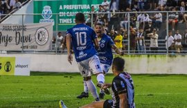 Cruzeiro vence o ASA por 2 a 0 e fica na liderança da chave