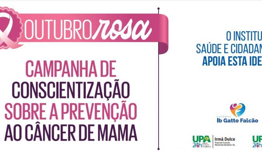 Evento gratuito em Maceió orienta sobre como prevenir o câncer de mama