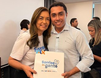 Vereador participa do lançamento do programa Sorriso da Gente, que amplia atendimento odontológico em Maceió