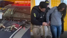 Mulher é presa com sete armas escondidas em caixa de açaí dentro de ônibus