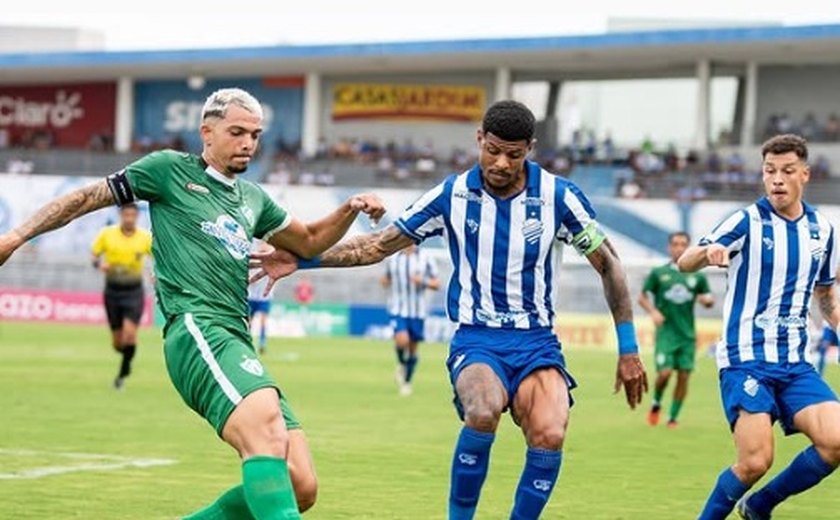 CSA vence Murici por 2x0 e segue líder