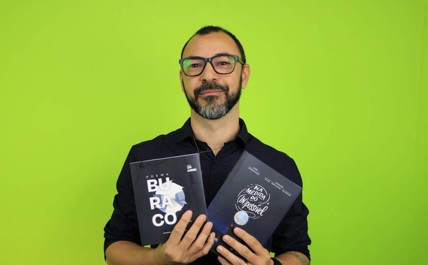 Poesia de Rodrigo Severiano é levada à Bienal do Livro