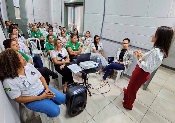 TJ/AL discute violência doméstica em Presídio de Segurança Máxima de Maceió