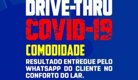 Covid-19: laboratório realiza testes rápidos no drive-thru do Shopping Maceió