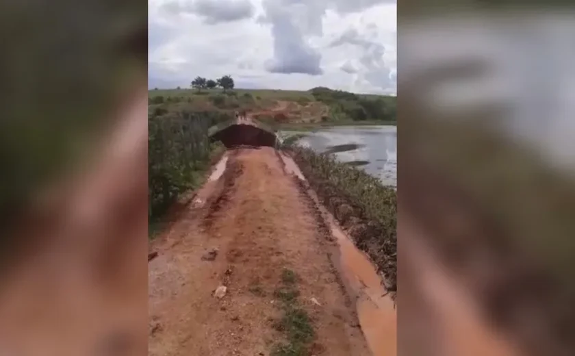 Barragem de açude se rompe, e população é orientada a deixar centro de Piquet Carneiro, no Ceará