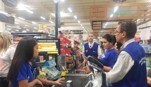 Procon Alagoas encontra irregularidades nos supermercados em Maceió