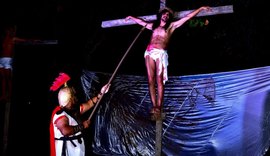 Companhia de Teatro apresenta “Paixão de Cristo” ao ar livre no Tabuleiro