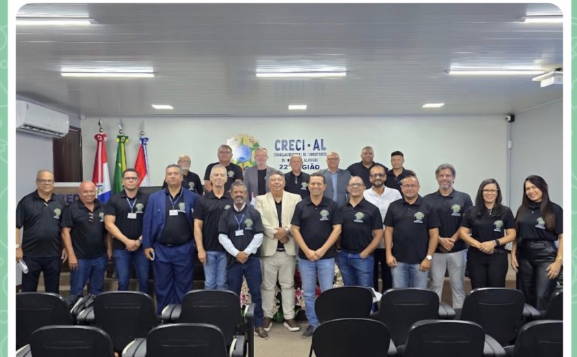 CRECI/AL promove encontro de delegados e apresenta nova Cartilha de Atuação