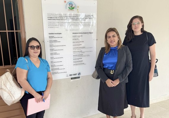 MP/AL faz inspeção em casa de acolhimento de Murici; ajustes serão apontados em relatório