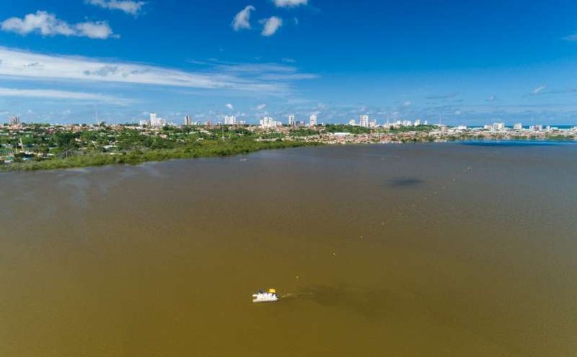 Braskem realiza levantamento de dados na Lagoa Mundaú