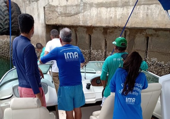 Equipe do IMA constata ausência do coral-sol na capital alagoana após ação de monitoramento