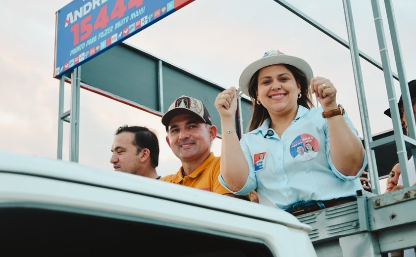 Samyra do Basto leva a “Rota da Vitória” às ruas e mobiliza apoiadores no município de Teotônio Vilela