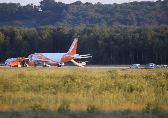 Na Alemanha, avião realiza pouso de emergência após 'conversa suspeita'