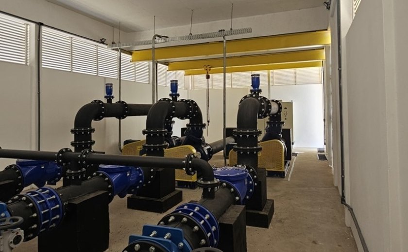 Renasce Salgadinho inicia testes para bombeamento de efluentes