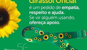 Cordões de Girassol para deficiências ou condições ocultas são distribuídos no Parque Shopping