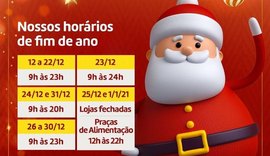 Maceió Shopping funciona em horário especial a partir de 12 de dezembro