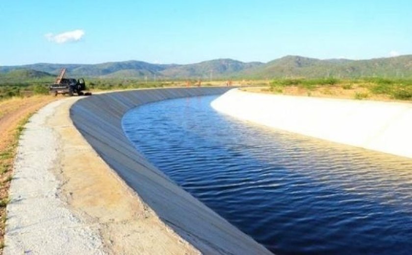 Alagoas recebe mais R$ 36 milhões para obras do Trecho IV do Canal do Sertão