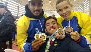 Atleta alagoano conquista ouro e é campeão Sul-Americano de karatê