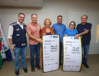 Renan Filho celebra investimentos do PAC Saúde e ampliação da rede básica em Alagoas