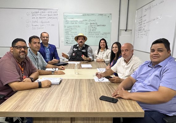 Gilberto Gonçalves recebe juiz do TRT/AL para firmar adesão ao Projeto Mutirão Vaga Inclusiva na Região Metropolitana
